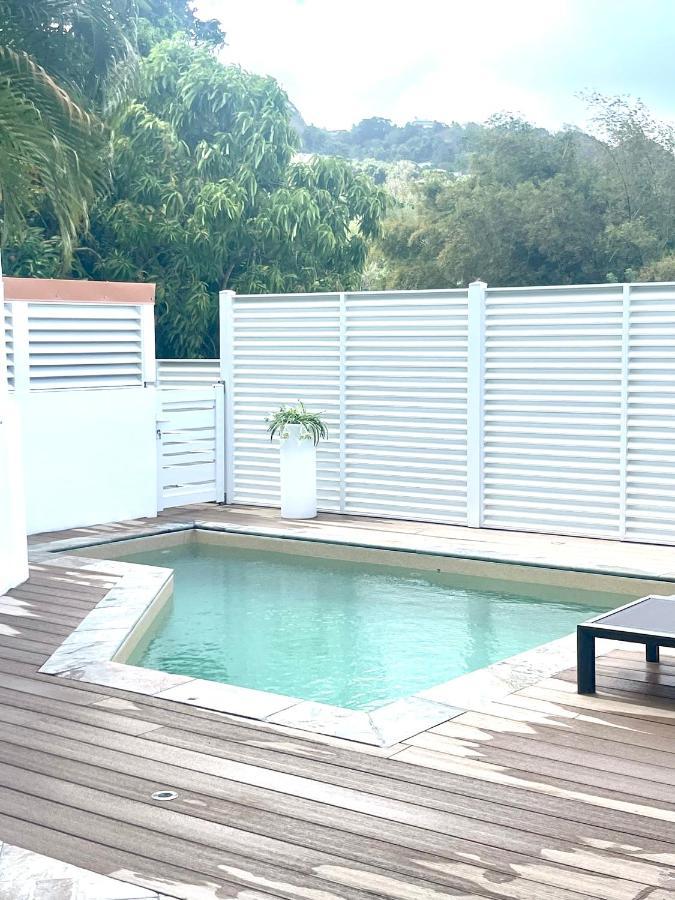 Les Appart Villa Sunbay Caraibes Avec Piscine Privative Vue Mer Et Montagne Le Francois Luaran gambar