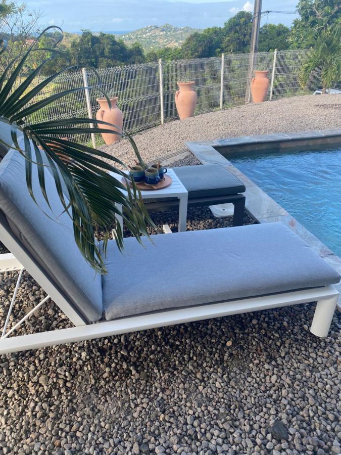 Les Appart Villa Sunbay Caraibes Avec Piscine Privative Vue Mer Et Montagne Le Francois Luaran gambar