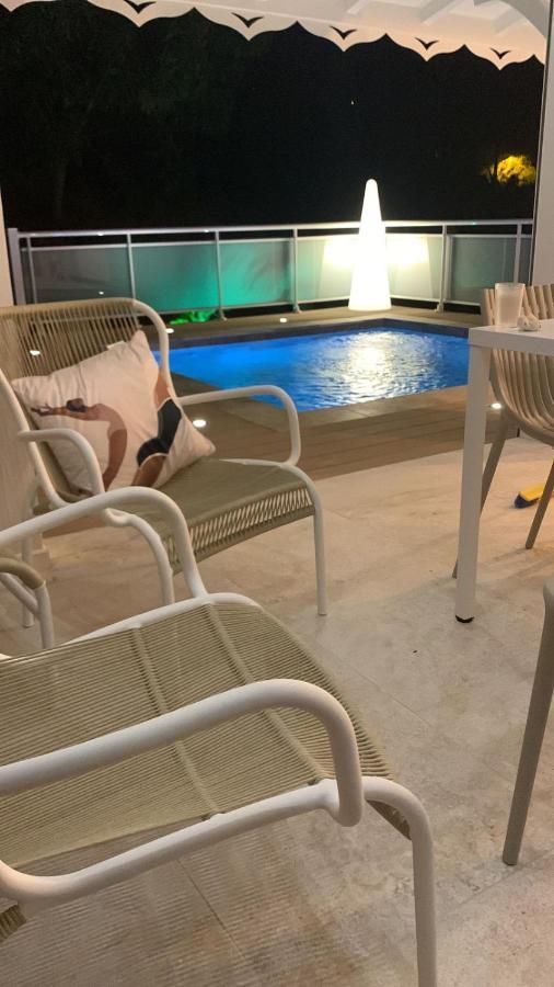 Les Appart Villa Sunbay Caraibes Avec Piscine Privative Vue Mer Et Montagne Le Francois Luaran gambar