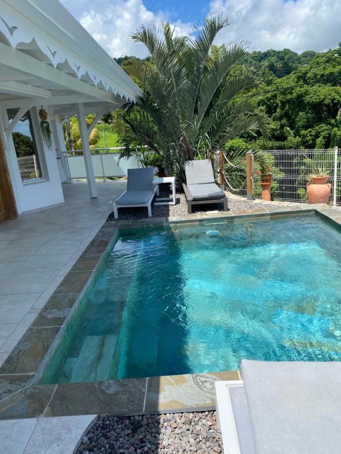 Les Appart Villa Sunbay Caraibes Avec Piscine Privative Vue Mer Et Montagne Le Francois Luaran gambar