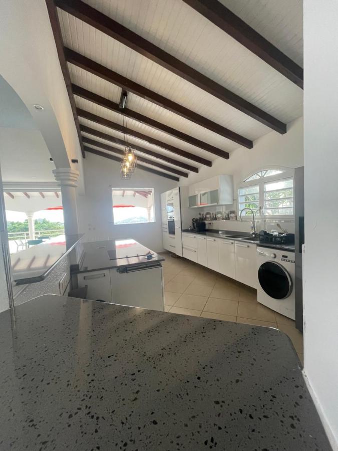 Les Appart Villa Sunbay Caraibes Avec Piscine Privative Vue Mer Et Montagne Le Francois Luaran gambar