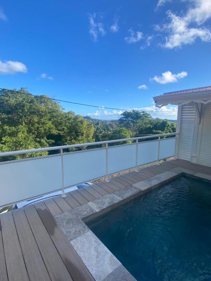Les Appart Villa Sunbay Caraibes Avec Piscine Privative Vue Mer Et Montagne Le Francois Luaran gambar