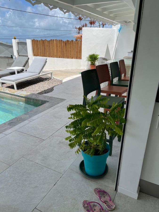 Les Appart Villa Sunbay Caraibes Avec Piscine Privative Vue Mer Et Montagne Le Francois Luaran gambar